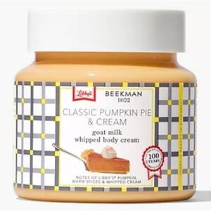 BEEKMAN 1802 | Whipped Body Classic Pumpkin Pie & Cream